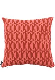 Fornasetti geometric-print square cushion - Rosa