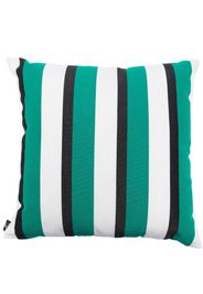 Fornasetti striped square cushion - Verde