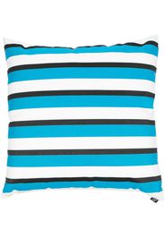 Fornasetti stripe pattern cushion - Blu