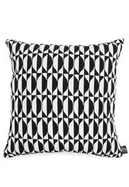 Fornasetti geometric outdoor cushion - Nero