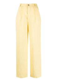 Forte Dei Marmi Couture Pantaloni a gamba ampia - Giallo