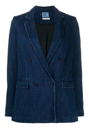 Blazer denim doppiopetto