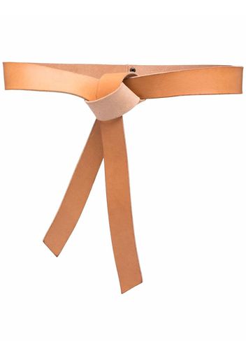 Forte Forte knot-detail leather belt - Toni neutri