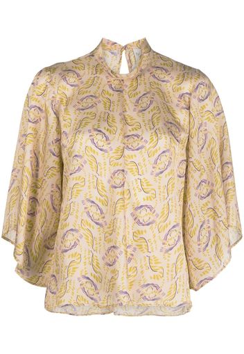 Forte Forte embroidered shift blouse - Toni neutri