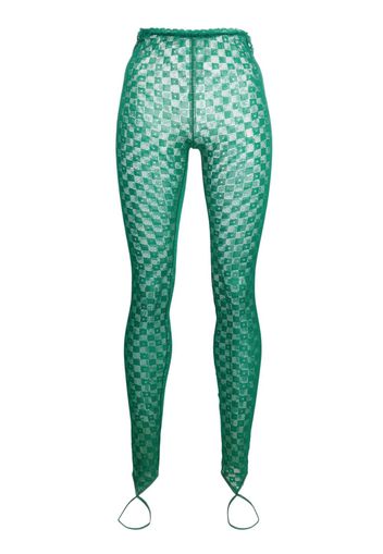 Forte Forte Leggings semi trasparenti - Verde