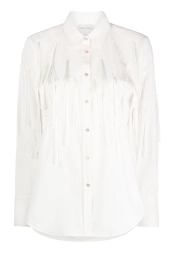 Forte Forte Camicia con decorazione - Bianco