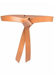 Forte Forte knotted leather belt - Toni neutri