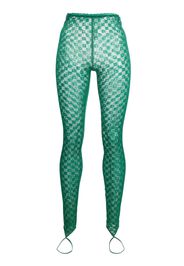 Forte Forte Leggings semi trasparenti - Verde