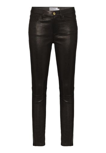 Le High skinny leather trousers
