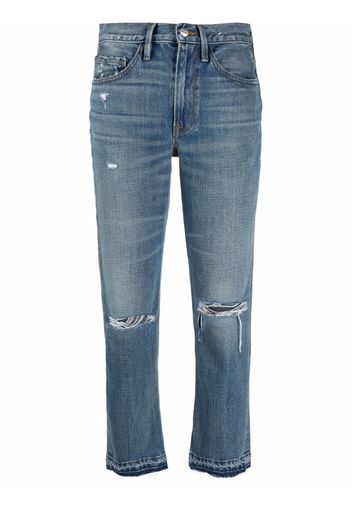 FRAME Jeans con effetto vissuto - Blu