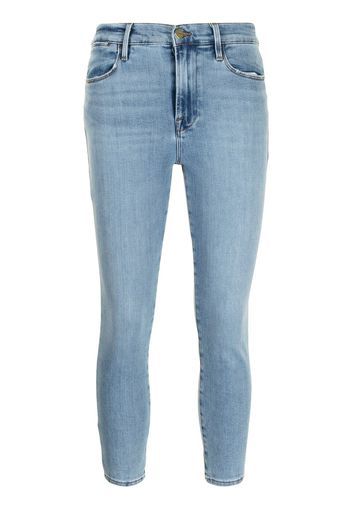 FRAME Jeans crop Le High - Blu