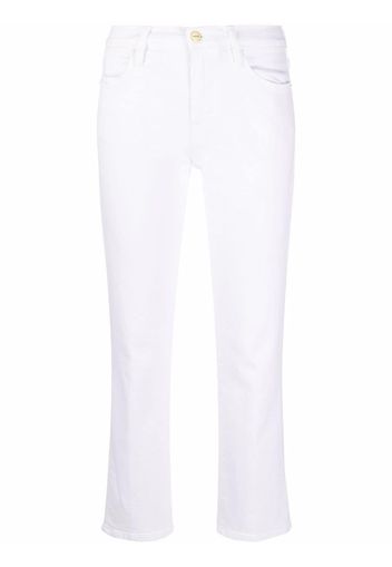 FRAME Jeans dritti crop - Bianco