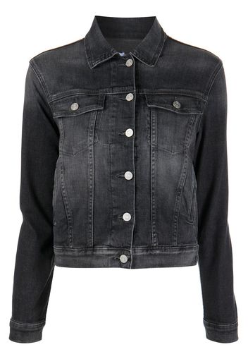 FRAME washed denim jacket - Nero