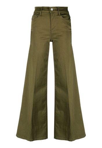 FRAME Le Pixie Palazzo wide-leg jeans - Verde