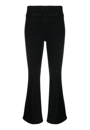 FRAME flared denim trousers - Nero