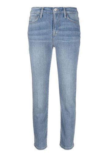 FRAME Le Noveau straight-leg jeans - Blu