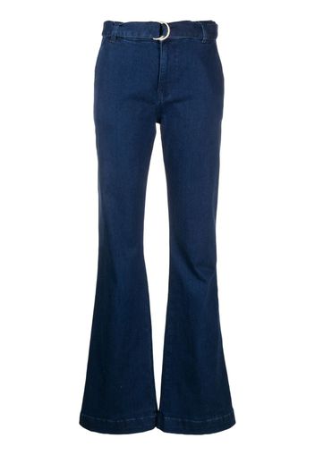 FRAME high-waisted flared jeans - Blu