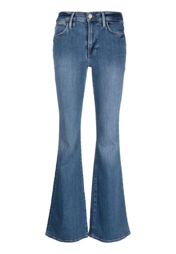 FRAME high-waisted flared jeans - Blu