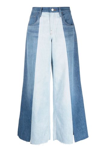 FRAME Split Seam wide-leg jeans - Blu