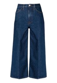 FRAME Jeans a gamba ampia crop - Blu