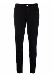 FRAME Le Garcon mid-rise skinny jeans - Nero
