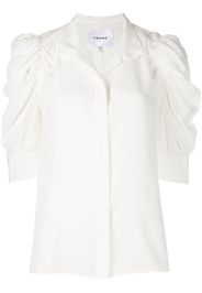 FRAME Gillian ruched shirt - Bianco