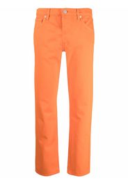 FRAME Le Slouch straight mid-rise straight-leg jeans - Arancione