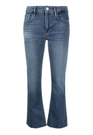 FRAME Le Crop bootcut jeans - Blu