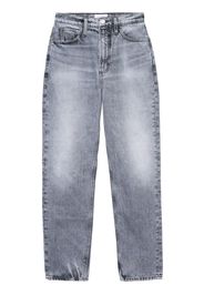 FRAME Jeans dritti a vita media - Grigio