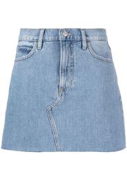 FRAME A-line short denim skirt - Blu