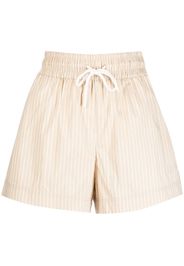 FRAME drawstring-waist thigh-length shorts - Toni neutri