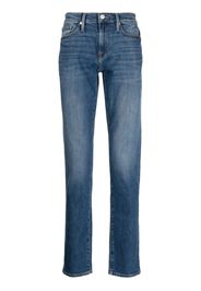 FRAME slim-fit cotton-blend jeans - Blu