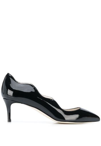 scalloped edge pumps