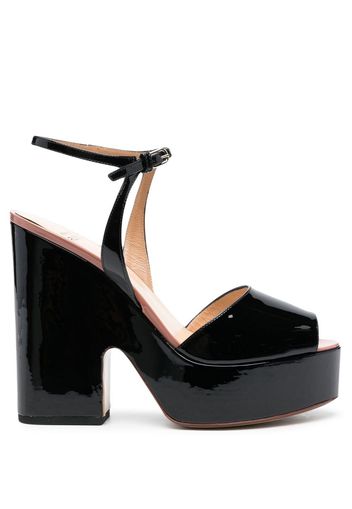 Francesco Russo Pumps con tacco 135mm - Nero