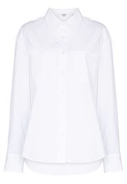 Frankie Shop Lui oversized shirt - Bianco