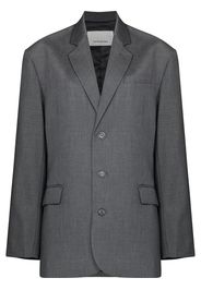 Frankie Shop Blazer monopetto oversize - Grigio