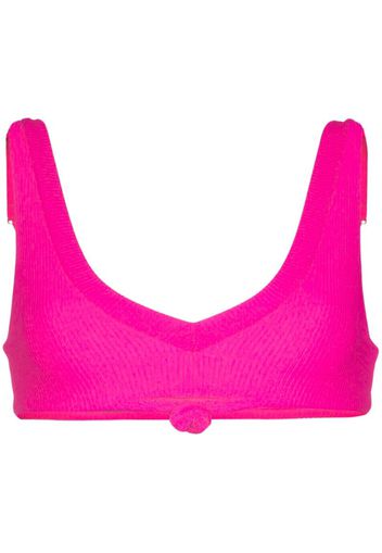 Austin knot front bikini top