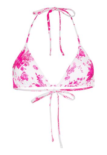 Top bikini a fiori Tavi