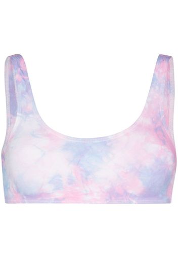 Top bikini con fantasia tie dye Colby