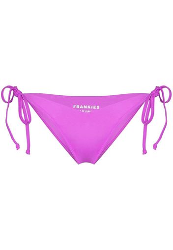 Slip bikini a gamba ampia