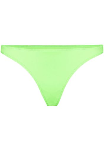 Frankies Bikinis Boots high-cut bikini bottoms - Verde