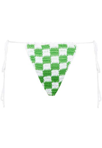 Frankies Bikinis Slip bikini - Verde