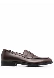 Fratelli Rossetti low-heel leather loafers - Marrone