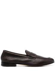 Fratelli Rossetti slip-on leather penny loafers - Marrone