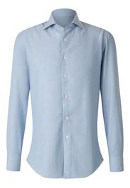 Fray Camicia in twill - Blu