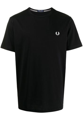 Fred Perry Laurel Wreath embroidery T-shirt - Nero