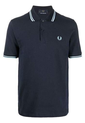 FRED PERRY Polo con ricamo - Blu