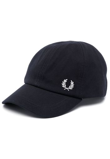 Fred Perry logo-embroidered cotton cap - Blu