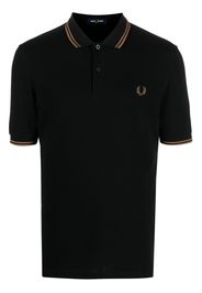 Fred Perry embroidered-logo polo shirt - Nero