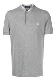 Fred Perry baseball-collar polo shirt - Grigio